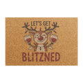 Let’s Get Blitzned - Fun Holiday Doormat