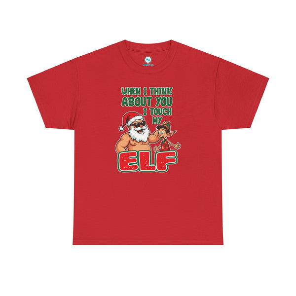 Touch My Elf - Unisex Heavy Cotton Tee