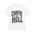 Country As Hell - Oversized Heavyweight Tee
