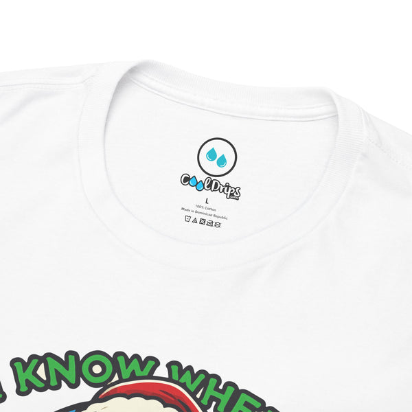 "I Know Where You Live" - Unisex Heavy Cotton T-Shirt