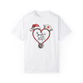 Santa's Little Helper - Unisex Garment-Dyed T-Shirt - Festive Holiday Nursing Tee