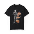 "I Kill Lattes, Not Vibes" - Garment-Dyed T-shirt
