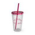 "Retired Hot Girl" - Tumbler with Straw, 16oz