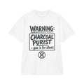 Charcoal Purist - Oversized Heavyweight Tee