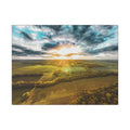 Drone Rustic Sunset - Matte Canvas