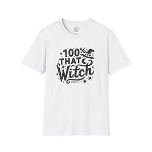 100% That Witch: The Tee You Need for Spooktacular Vibes