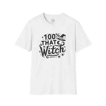 100% That Witch: The Tee You Need for Spooktacular Vibes