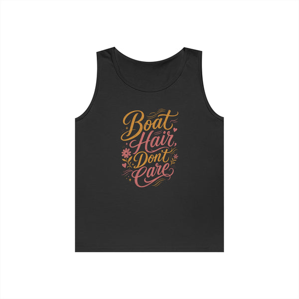 Boat Hair Don't Care - Tank Top