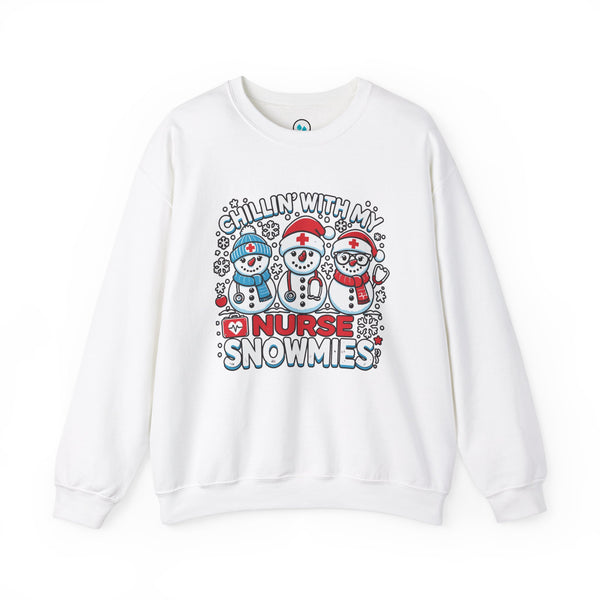 Nurse Snowmies - Crew Neck Sweatshirt