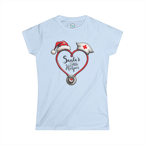 Santa's Little Helper - Women's Softstyle Tee