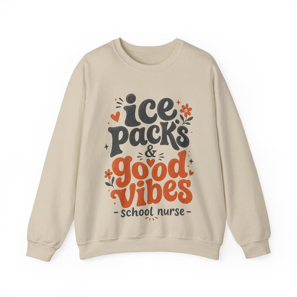 School Nurse Ice Packs - Sweatshirt