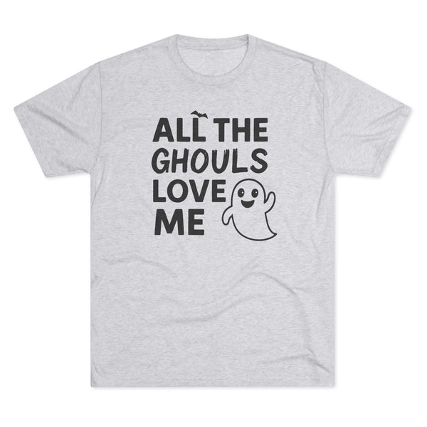 Halloween Humor Tee, Unisex T-Shirt, Ghost Graphic Shirt, Ghoul Theme Apparel, Funny Costume Top, Spooky Season Gift