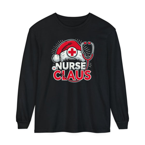 Nurse Claus - Long Sleeve Tee Shirt