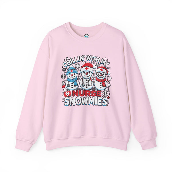 Nurse Snowmies - Crew Neck Sweatshirt