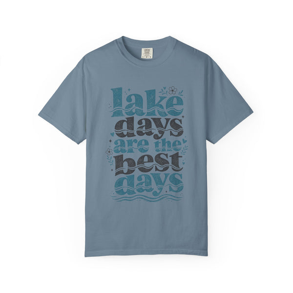 Lake Days Best Days - Comfort Colors Tee