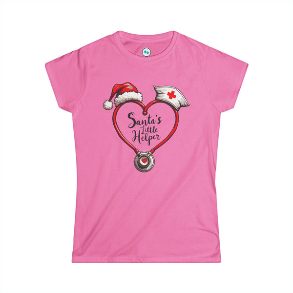 Santa's Little Helper - Women's Softstyle Tee