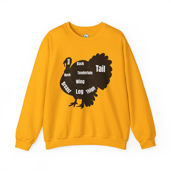 Turkey Parts - Crewneck Sweatshirt