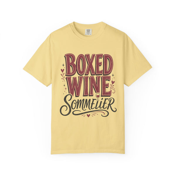 Boxed Wine Sommelier - Comfort Colors Tee