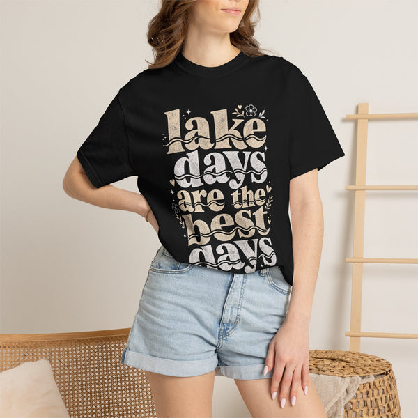 Lake Days Best Days - Comfort Colors Tee