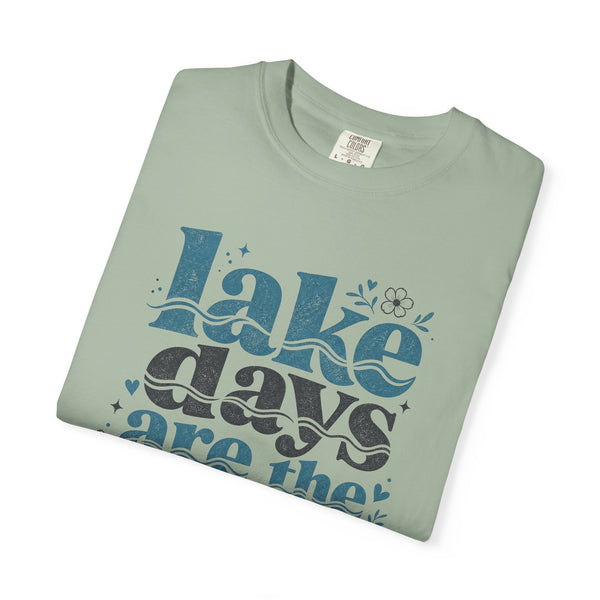 Lake Days Best Days - Comfort Colors Tee