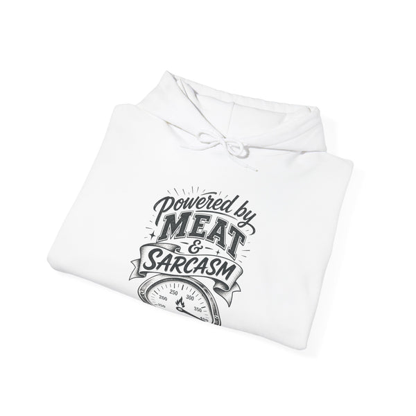 Powered by Meat & Sarcasm - Hoodie