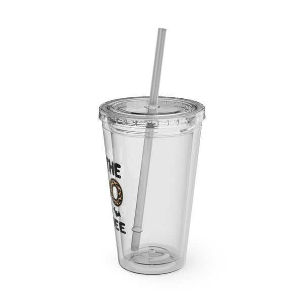 I Put The "Boo" In Bougee - Sunsplash Tumbler with Straw, 16oz