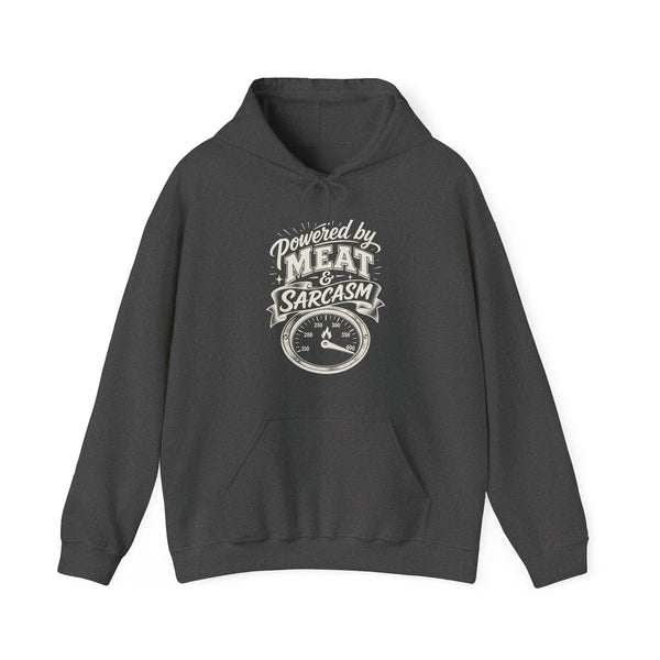 Powered by Meat & Sarcasm - Hoodie