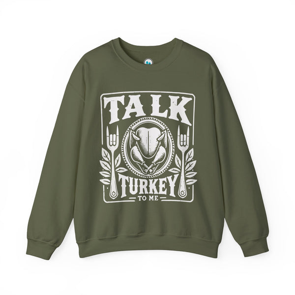 Talk Turkey To Me - Crewneck Sweatshirt