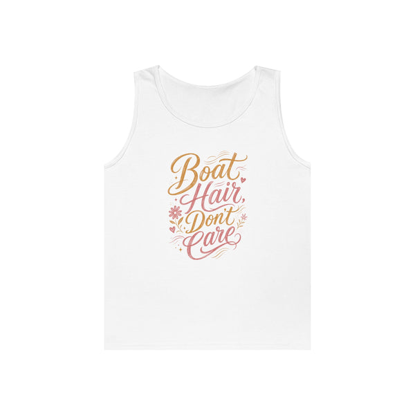 Boat Hair Don't Care - Tank Top