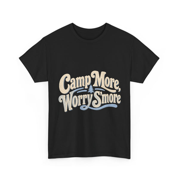 Camp More Worry S'more - T-Shirt