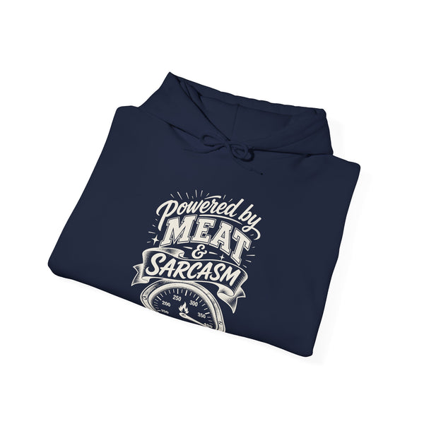 Powered by Meat & Sarcasm - Hoodie