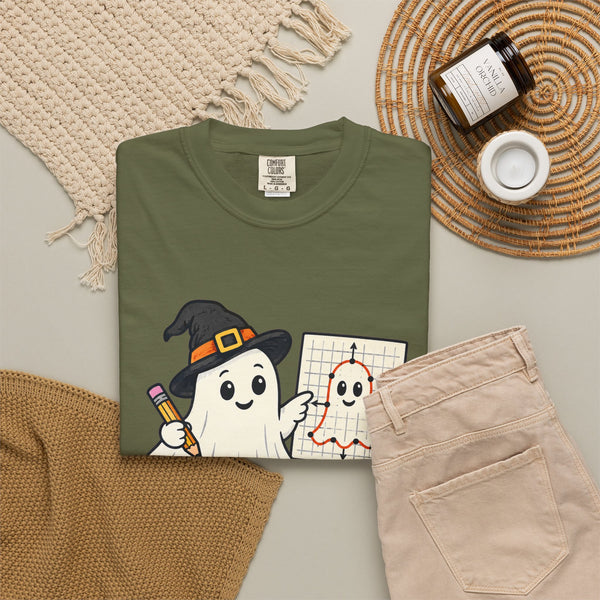Graph That Ghost - Comfort Colors Tee