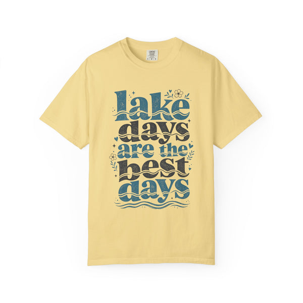 Lake Days Best Days - Comfort Colors Tee
