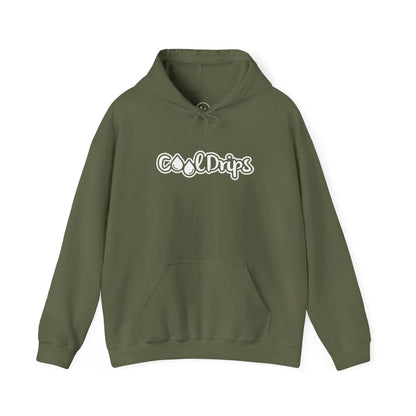 Cool Drip Logo Unisex Heavy Blend™ Hooded Sweatshirt