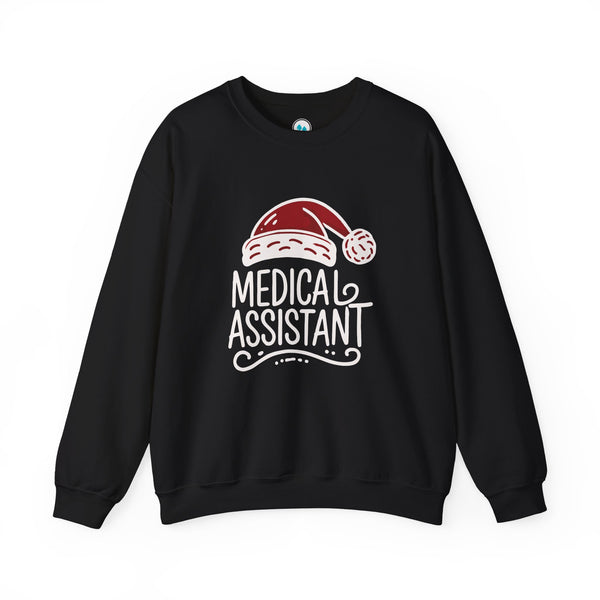 Medical Assistant Santa - Crew Neck Sweatshirt