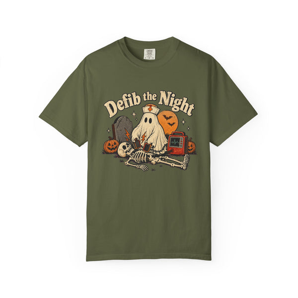 Defib the Night - Comfort Colors Tee