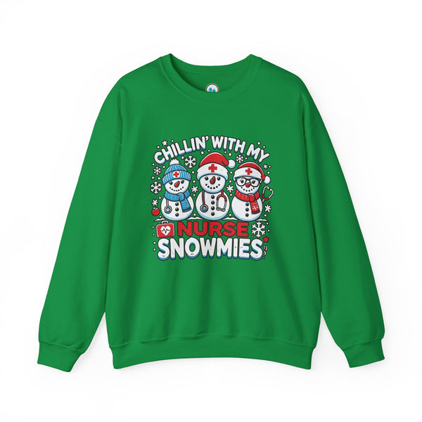 Nurse Snowmies - Crew Neck Sweatshirt