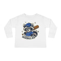 Somebody's Feral Baseball Kid - Toddler Long Sleeve