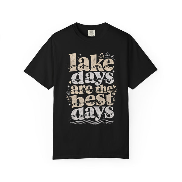 Lake Days Best Days - Comfort Colors Tee