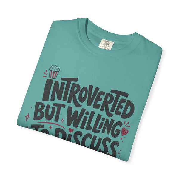 Willing to Discuss Snacks - Comfort Colors Tee