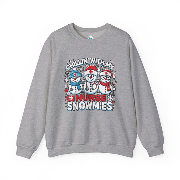 Nurse Snowmies - Crew Neck Sweatshirt