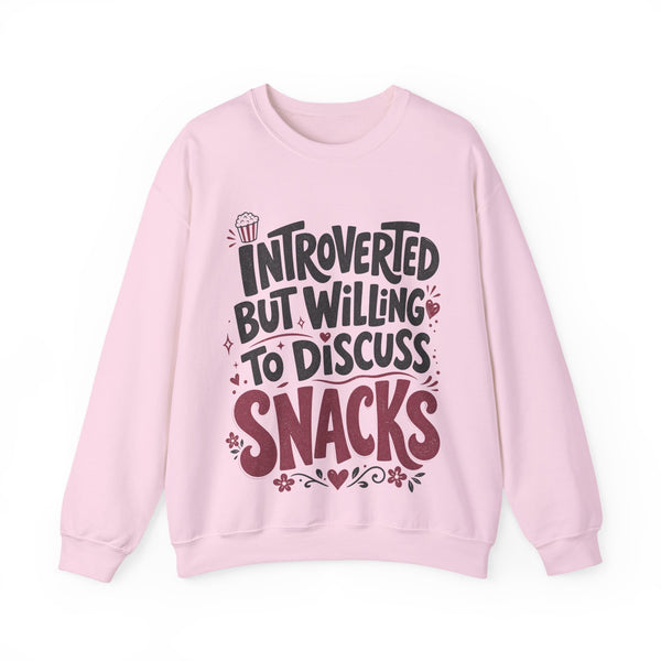 Willing to Discuss Snacks - Sweatshirt