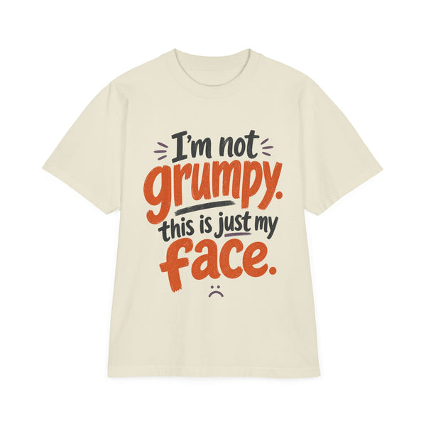 This Is My Face - Oversized Heavyweight Tee