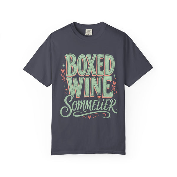 Boxed Wine Sommelier - Comfort Colors Tee