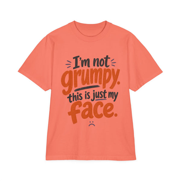 This Is My Face - Oversized Heavyweight Tee