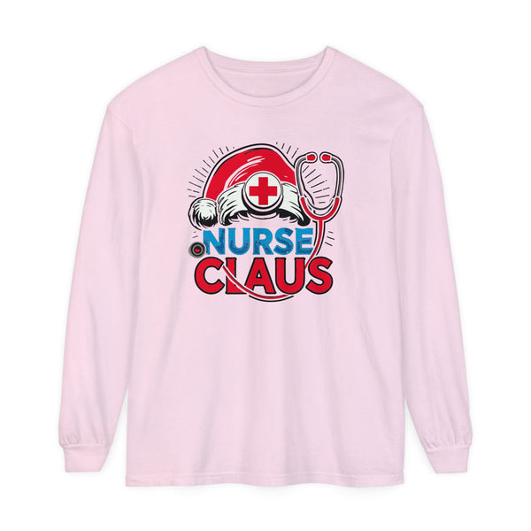 Nurse Claus - Long Sleeve Tee Shirt