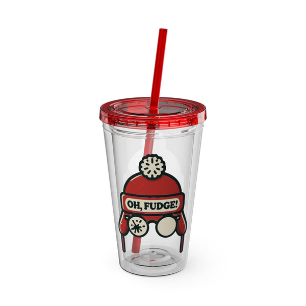 Oh Fudge! - Sunsplash 16oz Tumbler with Straw