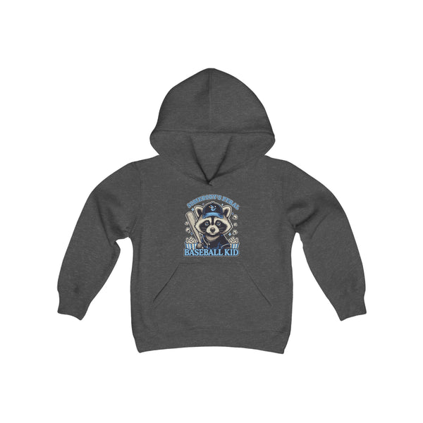 "Somebody's Feral Baseball Kid" - Kids Hoodie