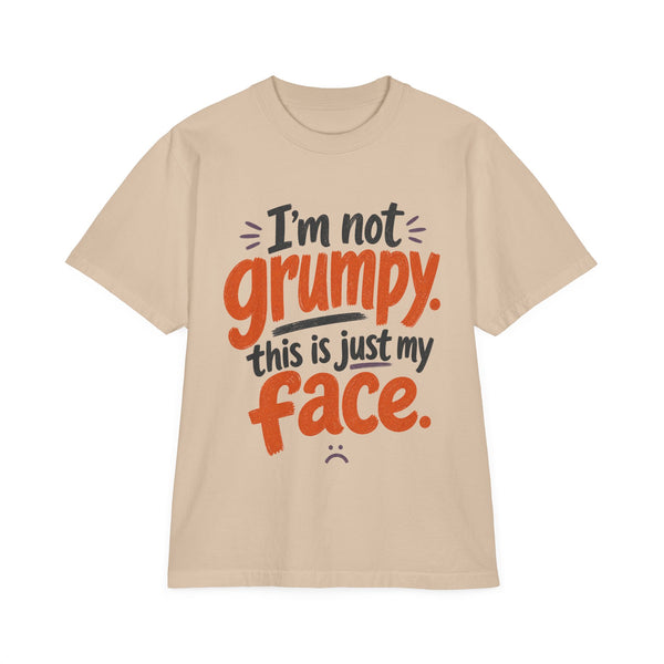 This Is My Face - Oversized Heavyweight Tee
