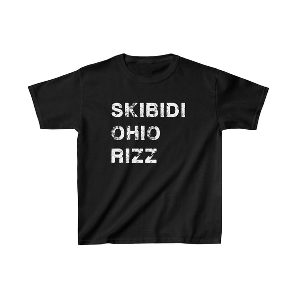 Skibidi Ohio Rizz Kids Tee